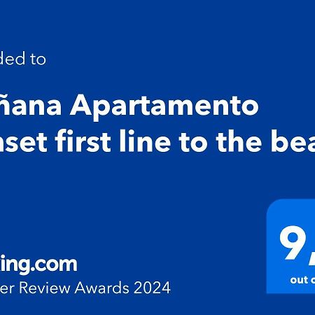 Donana Apartamento Sunset First Line To The Beach Patalavaca Exterior photo